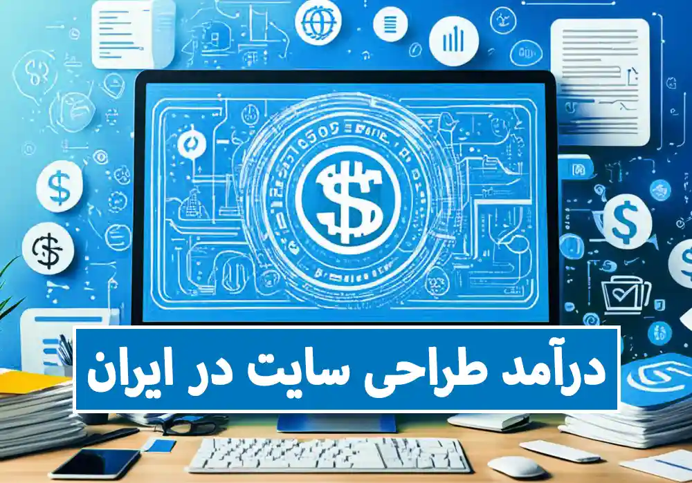 درآمد طراحی سایت در ایران