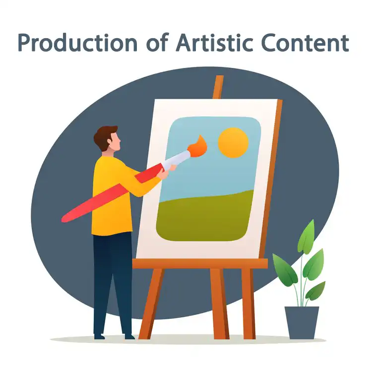 Production of artistic content